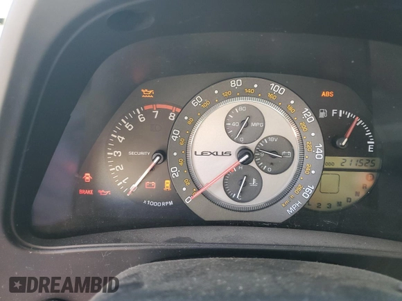 2001 Lexus IS 300/350 z VIN JTHBD182610020231, wystawiony jako Copart lot #52569225 z przebiegiem 211 525 mil mil oraz Szkody całkowita. Historia ofert i sprzedaży dostępna na DreamBid. Obrazek 9.