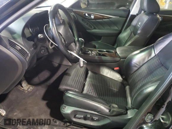 2014 Infiniti Q50 Premium with VIN JN1BV7AR6EM705632, listed as a Copart auction lot 46681505 with 92,869 mi miles and Salvage Title. Bid and sale history available at carsss.com. Image 7.