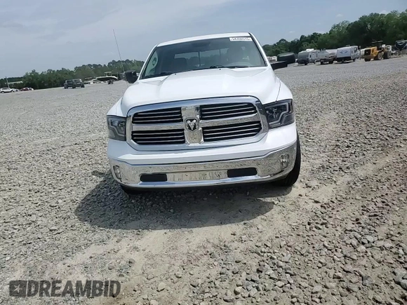 2018 Ram 1500 Big Horn with VIN 1C6RR7GG2JS247400, listed as a Copart auction lot 54350515 with 58,344 mi miles and Salvage title. Bid and sale history available at DreamBid. Image 14.