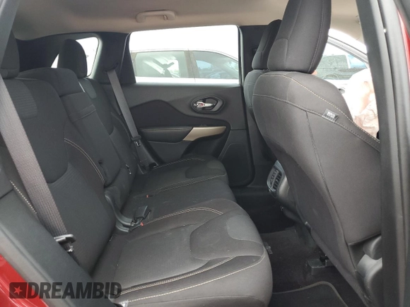2017 Jeep Cherokee Latitude with VIN 1C4PJLCB8HD232098, listed as a Copart auction lot 54789485 with 68,735 mi miles and Salvage Title. Bid and sale history available at DreamBid. Image 10.