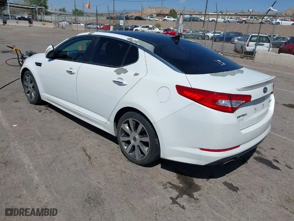 2012 Kia Optima SX with VIN 5XXGR4A63CG050800, listed as a IAAI auction lot 42051920 with 159,941 mi miles. Bid and sale history available at carsss.com. Image 3.