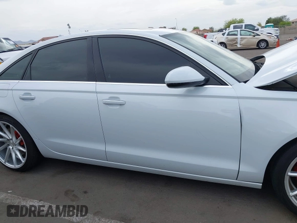 2015 Audi A6 2.0T Premium Plus with VIN WAUGFAFC7FN010019, listed as a IAAI auction lot 42033638 with 1 mi miles. Bid and sale history available at carsss.com. Image 13.