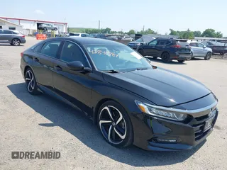 2019 Honda Accord Sport with VIN 1HGCV1F35KA042409, listed as a IAAI auction lot 42840984 with 83,289 mi miles and . Bid and sale history available at DreamBid. Image 1.