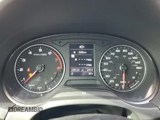 2017 Audi A3 Sedan Premium with VIN WAUB8GFF5H1019443, listed as a Copart auction lot 51184725 with 108,134 mi miles and Salvage Title. Bid and sale history available at carsss.com. Image 9.