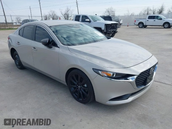 2025 Mazda 3 S Select Sport with VIN 3MZBPABM7SM450378, listed as a IAAI auction lot 41559969 with 6,270 mi miles and . Bid and sale history available at DreamBid. Image 1.