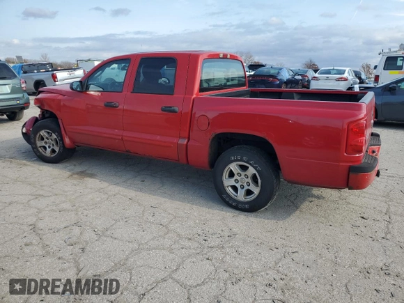 2005 Dodge Dakota SLT z VIN 1D7HW48K05S310312, wystawiony jako Copart lot #88061125 z przebiegiem 208 806 mil mil oraz Nie do naprawy • Non repairable. Historia ofert i sprzedaży dostępna na DreamBid. Obrazek 2.