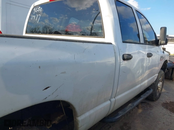 2009 Dodge 2500 SLT with VIN 3D7KS28T79G501477, listed as a IAAI auction lot 41291975 with 195,652 mi miles and . Bid and sale history available at DreamBid. Image 13.