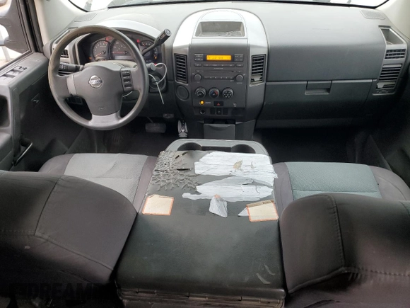 2007 Nissan Titan XE with VIN 1N6AA07A67N222438, listed as a Copart auction lot 81955584 with 230,036 mi miles and Salvage Title. Bid and sale history available at DreamBid. Image 8.