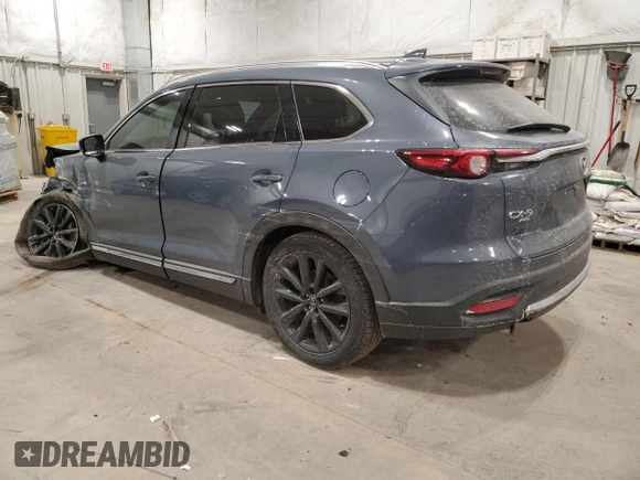 2022 Mazda CX-9 Grand Touring with VIN JM3TCBDY0N0623164, listed as a Copart auction lot 42521425 with 0 mi miles and Salvage Title. Bid and sale history available at carsss.com. Image 2.