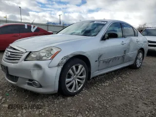2009 Infiniti M with VIN JNKCY01F29M851245, listed as a Copart auction lot 45543075 with Not Provided miles and Salvage Title. Bid and sale history available at carsss.com. Image 1.