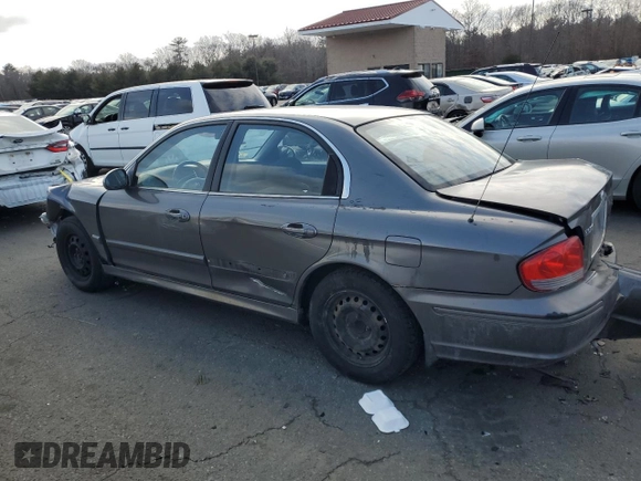 2002 Hyundai Sonata with VIN KMHWF25H62A662564, listed as a Copart auction lot 47608485 with 144,402 mi miles and Clean Title. Bid and sale history available at carsss.com. Image 2.