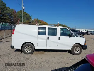 2010 Chevrolet Express Cargo Van with VIN 1GCUGADX3A1131204, listed as a IAAI auction lot 40709065 with 312,430 mi miles. Bid and sale history available at carsss.com. Image 13.