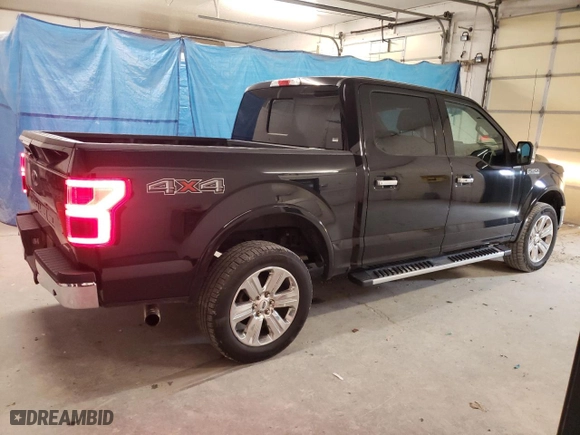 2019 Ford F-150 XL with VIN 1FTEW1E55KFC88936, listed as a Copart auction lot 49652185 with 100,374 mi miles and Clean Title. Bid and sale history available at carsss.com. Image 3.