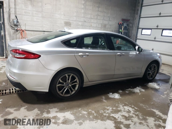 2019 Ford Fusion SEL with VIN 3FA6P0CD0KR238296, listed as a Copart auction lot 51535075 with 110,992 mi miles and Clean Title. Bid and sale history available at carsss.com. Image 3.
