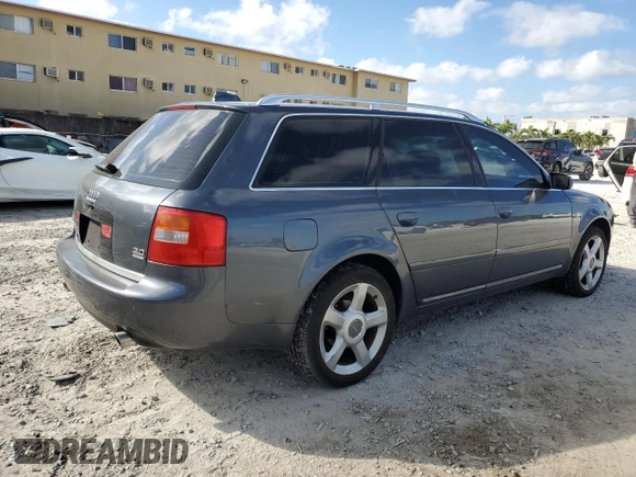 2004 Audi A6 with VIN WAUVT64B64N041556, listed as a Copart auction lot 43427665 with 159,957 mi miles and Salvage Title. Bid and sale history available at carsss.com. Image 3.