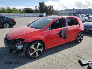 2016 Volkswagen GTI SE с VIN 3VW4T7AU2GM029376, выставлен на аукционе Copart как лот 56343285 с пробегом 95 259 миль миль и Списание • Salvage title. История ставок и продаж доступна на DreamBid. Изображение 1.