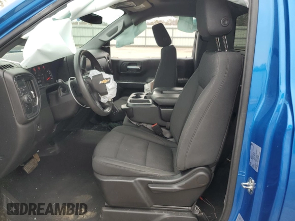 2022 Chevrolet Silverado 1500 Work Truck with VIN 3GCNAAEK3NG632724, listed as a Copart auction lot 45302405 with 38,129 mi miles and Salvage Title. Bid and sale history available at DreamBid. Image 10.