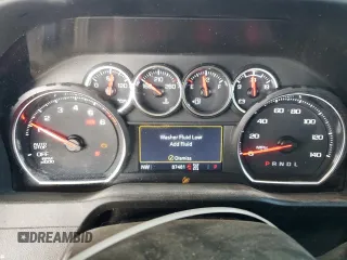 2022 Chevrolet Silverado 1500 LT with VIN 1GCUYDED5NZ218256, listed as a Copart auction lot 52565255 with 87,481 mi miles and Salvage Title. Bid and sale history available at DreamBid. Image 9.