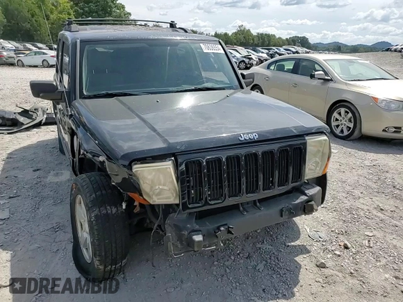2006 Jeep Commander with VIN 1J8HG48K96C293473, listed as a Copart auction lot 70636554 with 240,013 mi miles and Salvage Title. Bid and sale history available at carsss.com. Image 12.