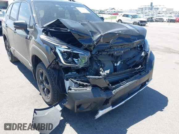 2023 Subaru Forester Wilderness with VIN JF2SKAMC2PH495053, listed as a IAAI auction lot 42238649 with 18,494 mi miles and . Bid and sale history available at DreamBid. Image 6.