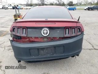 2014 Ford Mustang V6 with VIN 1ZVBP8AM1E5201367, listed as a Copart auction lot 51088215 with 153,209 mi miles and Salvage Title. Bid and sale history available at carsss.com. Image 6.