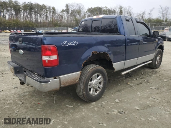 2008 Ford F-150 XLT with VIN 1FTPX14528FA81047, listed as a Copart auction lot 44082435 with 147,738 mi miles and Clean Title. Bid and sale history available at carsss.com. Image 3.