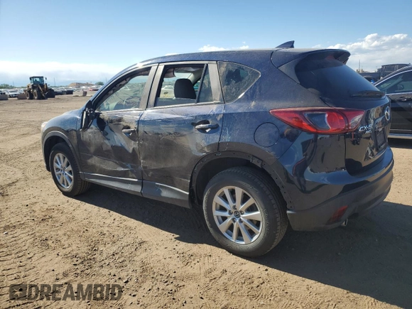 2016 Mazda CX-5 Sport with VIN JM3KE4BY4G0734582, listed as a Copart auction lot 55908515 with 52,323 mi miles and Salvage title. Bid and sale history available at DreamBid. Image 2.