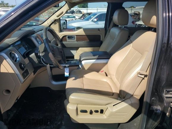 2013 Ford F-150 XL with VIN 1FTFW1ET8DKE61054, listed as a Copart auction lot 64204095 with 124,924 mi miles and Salvage title. Bid and sale history available at DreamBid. Image 7.