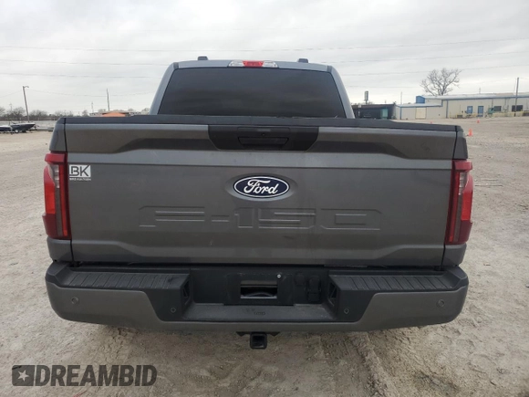 2024 Ford F-150 STX with VIN 1FTEW2K5XRKE95995, listed as a Copart auction lot 48203275 with 3,132 mi miles and Salvage Title. Bid and sale history available at carsss.com. Image 6.