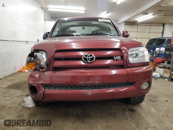 2005 Toyota Tundra Limited с VIN 5TBDT48105S494807, выставлен на аукционе Copart как лот 57648345 с пробегом 233 763 миль миль и Списание • Salvage title. История ставок и продаж доступна на DreamBid. Изображение 5.