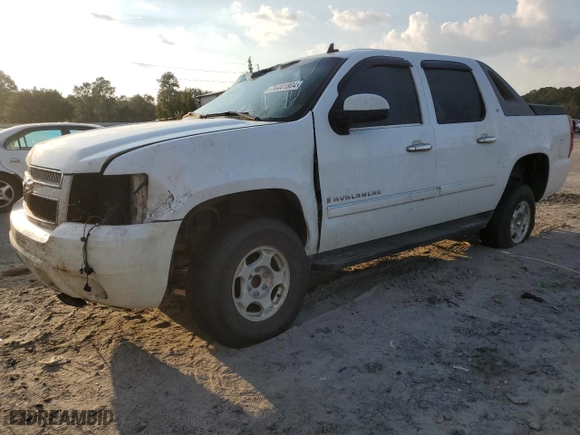 2007 Chevrolet Avalanche LT w/2LT with VIN 3GNEC12067G296252, listed as a Copart auction lot 74441804 with 184,224 mi miles and Salvage Title. Bid and sale history available at carsss.com. Image 1.