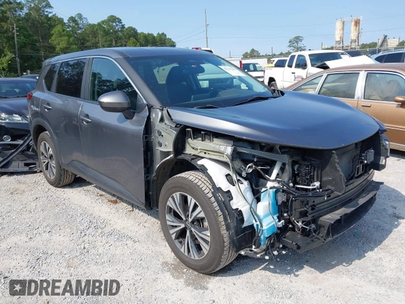 2023 Nissan Rogue SV with VIN 5N1BT3BB1PC924676, listed as a IAAI auction lot 42191295 with 38,351 mi miles and . Bid and sale history available at DreamBid. Image 1.