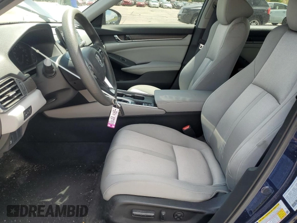 2019 Honda Accord EX with VIN 1HGCV1F42KA047253, listed as a Copart auction lot 62895545 with 28,845 mi miles and Salvage title. Bid and sale history available at DreamBid. Image 7.