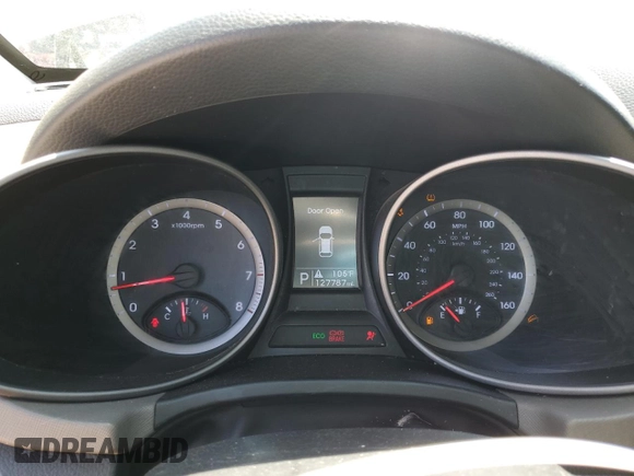 2014 Hyundai Santa Fe with VIN 5XYZU3LB2EG173692, listed as a Copart auction lot 62201975 with 127,787 mi miles and Clean title. Bid and sale history available at DreamBid. Image 9.