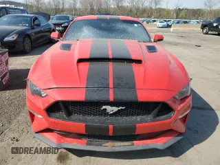 2019 Ford Mustang GT with VIN 1FA6P8CF9K5194625, listed as a Copart auction lot 53891025 with 24,931 mi miles and Salvage title. Bid and sale history available at DreamBid. Image 5.