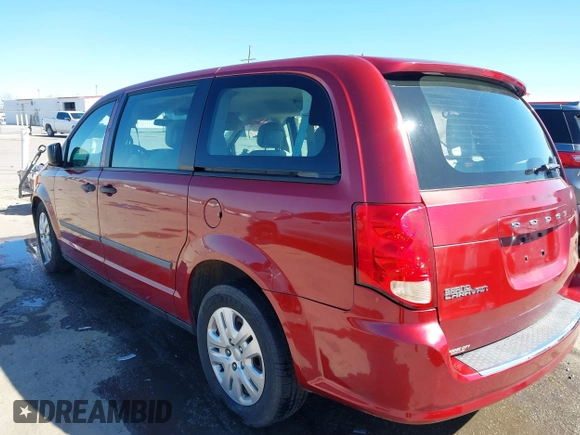 2014 Dodge Grand Caravan American Value with VIN 2C4RDGBG6ER223820, listed as a IAAI auction lot 41705097 with 213,180 mi miles and . Bid and sale history available at DreamBid. Image 3.