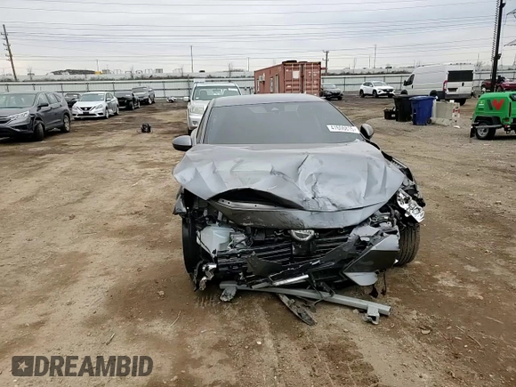 2023 Nissan Sentra S with VIN 3N1AB8BV0PY285971, listed as a Copart auction lot 47606815 with 21,076 mi miles and Salvage Title. Bid and sale history available at DreamBid. Image 10.