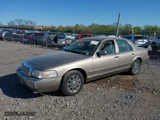 2006 Mercury Grand Marquis LS Premium with VIN 2MEFM75W46X654674, listed as a IAAI auction lot 42039177 with 157,171 mi miles. Bid and sale history available at carsss.com. Image 2.
