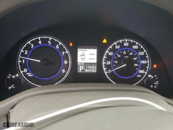 2011 Infiniti G37 Sedan Journey with VIN JN1CV6AP7BM300839, listed as a Copart auction lot 43356495 with 178,363 mi miles and Salvage Title. Bid and sale history available at carsss.com. Image 9.