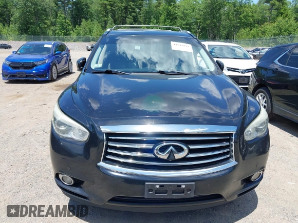 2014 Infiniti QX60 z VIN 5N1AL0MM0EC545240, wystawiony jako IAAI lot #42547919 z przebiegiem 190 790 mil mil oraz . Historia ofert i sprzedaży dostępna na DreamBid. Obrazek 13.