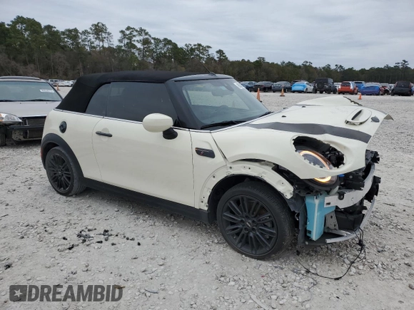 2022 MINI Convertible Cooper S z VIN WMW43DL03N3N73585, wystawiony jako Copart lot #89342955 z przebiegiem 12 548 mil mil oraz Czysty tytuł • Clean title. Historia ofert i sprzedaży dostępna na DreamBid. Obrazek 4.