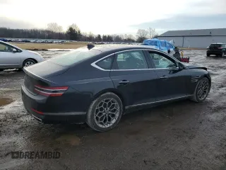 2021 Genesis G80 2.5T z VIN KMTGB4SC8MU078145, wystawiony jako Copart lot #47362105 z przebiegiem 45 642 mil mil oraz Szkoda całkowita • Salvage title. Historia ofert i sprzedaży dostępna na DreamBid. Obrazek 3.