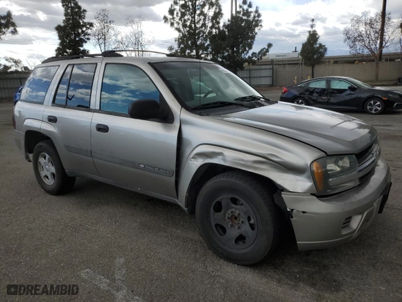 2003 Chevrolet TrailBlazer LS with VIN 1GNDS13SX32106549, listed as a Copart auction lot 51654065 with 115,676 mi miles and Salvage Title. Bid and sale history available at carsss.com. Image 4.