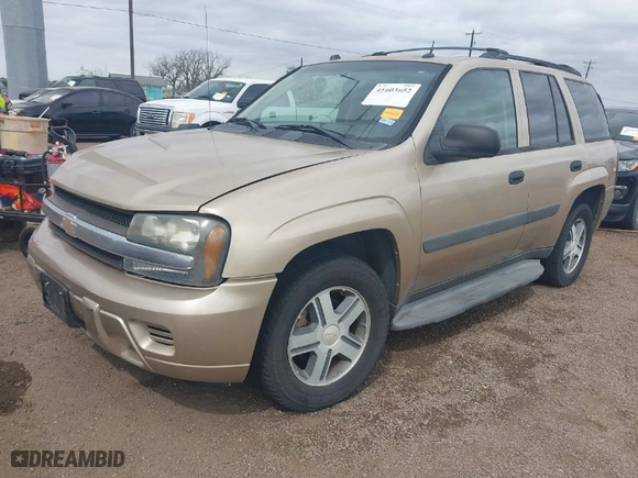 2005 Chevrolet TrailBlazer LS with VIN 1GNDS13S352373017, listed as a IAAI auction lot 41603652 with 95,079 mi miles. Bid and sale history available at carsss.com. Image 2.