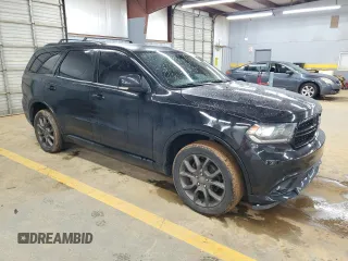 2017 Dodge Durango GT with VIN 1C4RDJDG7HC703890, listed as a Copart auction lot 50822145 with 174,069 mi miles and Salvage Title. Bid and sale history available at carsss.com. Image 4.