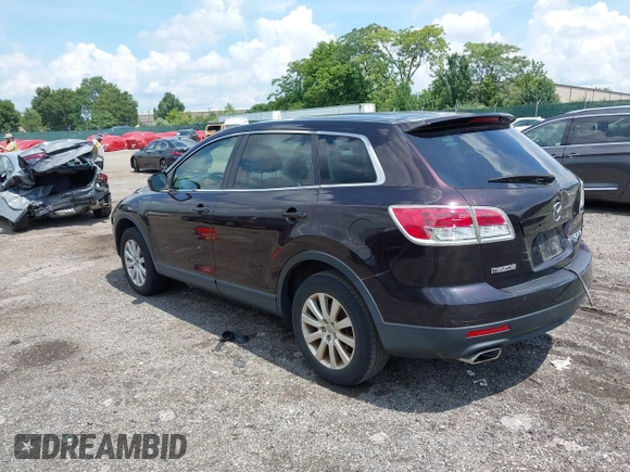 2008 Mazda CX-9 Touring with VIN JM3TB38V980128524, listed as a IAAI auction lot 42766028 with 144,173 mi miles and . Bid and sale history available at DreamBid. Image 3.