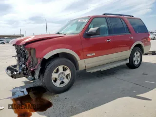 2007 Ford Expedition Eddie Bauer z VIN 1FMFU17597LA47036, wystawiony jako Copart lot #56936735 z przebiegiem 205 701 mil mil oraz Szkoda całkowita • Salvage title. Historia ofert i sprzedaży dostępna na DreamBid. Obrazek 1.