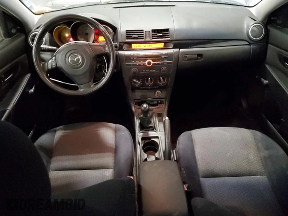 2008 Mazda 3 Sport with VIN JM1BK12F581185775, listed as a Copart auction lot 52969805 with 139,833 mi miles and Salvage Title. Bid and sale history available at DreamBid. Image 8.