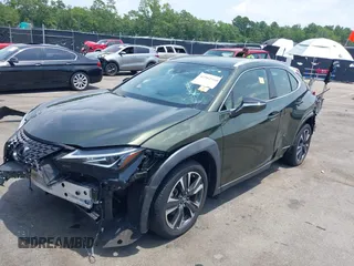 2020 Lexus UX 250h with VIN JTHX9JBH8L2033882, listed as a IAAI auction lot 42562160 with 62,848 mi miles and . Bid and sale history available at DreamBid. Image 2.