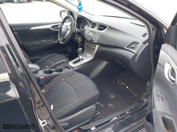 2013 Nissan Sentra SV with VIN 3N1AB7AP0DL688368, listed as a IAAI auction lot 42097475 with 121,493 mi miles. Bid and sale history available at carsss.com. Image 5.